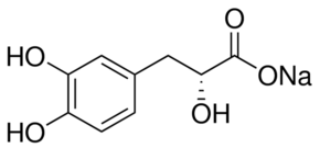 Structure of Danshensu CAS 76822 21 4 - turkesterone CAS 41451-87-0