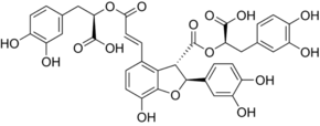 Structure of lithospermic acid B CAS 121521 90 2 - 7-Hydroxycoumarin CAS 93-35-6