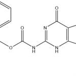 Structure of 2-(2-(((benzhydryloxy)carbonyl)amino)-6-oxo-3,6-dihydro-9H-purin-9-yl)acetic acid CAS AANA-0129