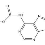 Structure of 2-(6-(((benzhydryloxy)carbonyl)amino)-9H-purin-9-yl)acetic acid CAS AANA-0130