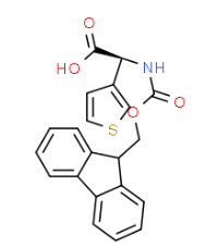 Structure of Fmoc-(r)-3-thienylglycine CAS 1217774-71-4 Fmoc-(r)-3-thienylglycine CAS 1217774-71-4