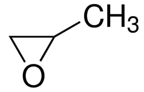 Structure of Propylene oxide CAS 75-56-9 Propylene oxide CAS 75-56-9