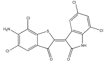 Structure of 34 DIFLUOROBENZONITRILE CAS 6424 62 0 - Flumioxazin CAS 103361-09-7