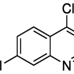 Structure of 4,7-Dichloroquinoline CAS 86-98-6