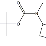 Structure of 3-Boc-3-methylaminoazatidine CAS 577777-20-9