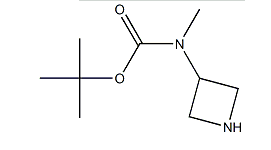Structure of 3-Boc-3-methylaminoazatidine CAS 577777-20-9 3-Boc-3-methylaminoazatidine CAS 577777-20-9
