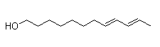 8E,10E-dodecadien-1-ol CAS 33956-49-9 Structure of 8E 10E dodecadien 1 ol CAS 33956 49 9 - 8E,10E-dodecadien-1-ol CAS 33956-49-9