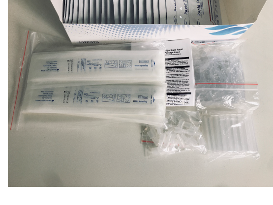 2 - New Coronavirus (COVID-19) Antigen Rapid Test Kit (swab)