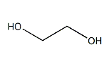 Structure of Mono Ethylene Glycol CAS 107-21-1