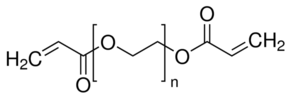 Structure of Polyethylene glycol diacrylate PEGDA CAS 26570 48 9 - 8-PHENYL-1-OCTANOL CAS 10472-97-6