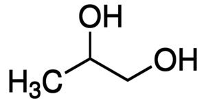 Structure of Propylene Glycol CAS 57-55-6 Propylene Glycol CAS 57-55-6