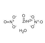 Structure of ZIRCONYL NITRATE HYDRATE CAS 14985-18-3
