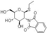 130539 43 4 1 - Ethyl 2-deoxy-2-Phthalimido-beta-D-thioglucopyranoside CAS 130539-43-4