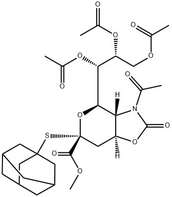 956107 32 7 1 - 5-Acetamido-7,8,9-tri-O-acetyl-5-N,4O-carbonyl-2-S-adamantanyl-2-thio-alpha-neuraminic Acid Methyl Ester CAS 956107-32-7