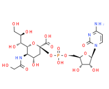 Structure of CMP-Neu5Gc.2Na <span class="caps">CAS</span> 98300-80-2 Structure of CMP-Neu5Gc.2Na CAS 98300-80-2