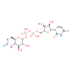 Structure of UDP 6 azido 6 deoxy D Glc.2Na CAS 537039 67 1 - UDP-6-azido-6-deoxy-D-Glc.2Na CAS 537039-67-1