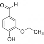 Structure of Ethyl vanillin CAS 121-32-4