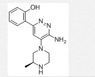 WPNA 0013 - (S)-2-(6-Amino-5-(3-methylpiperazin-1-yl)pyridazin-3-yl)phenol CAS WPNA-0013