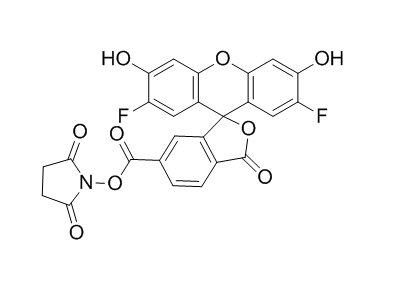 198139 50 3 - Oregon Green 488 carboxylic acid succinimidyl ester 6-isomer CAS 198139-50-3
