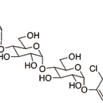 Structure of 2-Chloro-4-nitrophenyl maltotrioside CAS 118291-90-0
