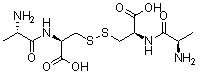 Structure of L Alanyl L Cystine CAS 115888 13 6 - L-Alanyl-L-Cystine CAS 115888-13-6