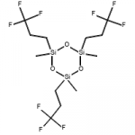 Structure of 1,3,5-Tris[(3,3,3-trifluoropropyl)methyl]cyclotrisiloxane CAS 2374-14-3