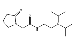 Structure of Pramiracetam CAS 68497-62-1 Pramiracetam CAS 68497-62-1