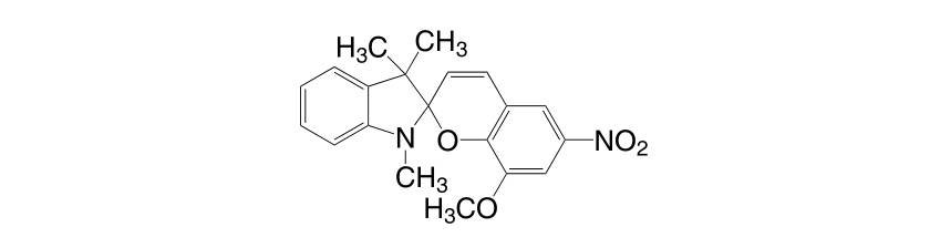 1498 89 1 - 1,3,3-Trimethylindolino-8'-methoxybenzopyrylospiran CAS 13433-31-3