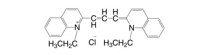 2768-90-3 1,1′-Diethyl-2,2′-carbocyanine chloride CAS 2768-90-3