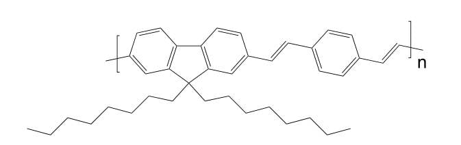 579505 60 5 - Poly[(9,9-dihexylfluorenyl-2,7-diyl)-alt-(9,9'-spiro-bifluorene-2,7-diyl)] CAS 474975-24-1