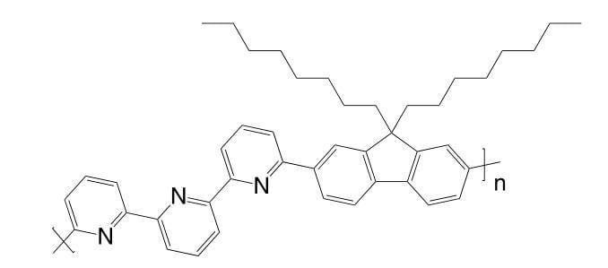 Poly[(9,9-dioctylfluorenyl-2,7-diyl)-alt-(6,6′-{2,2′:6′,2”-terpyridine})] CAS 934690-41-2