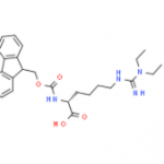 Structure of Fmoc-D-Homoarg(Et)2-OH·HCl CAS 2098497-24-4