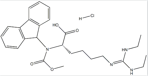 Structure of Fmoc HomoargEt2 OH·HCl CAS 1864003 26 8 - Boc-Gly-Gly-Phe-Gly-OH CAS 187794-49-6