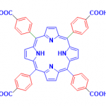 Structure of H2TCPP CAS 14609-54-2