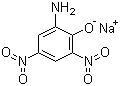 Structure of Sodium picramate CAS 831 52 7 - 12-Methyltridecanal CAS 75853-49-5