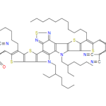 Structure of Y6(BTPTT-4F) CAS 2304444-49-1