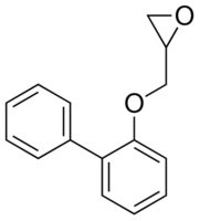 Structure of 2-biphenylyl-glycidyl-ether-cas-7144-65-2