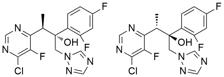Span 18. Примесь. В/В ведение вориконазола. 2-(4-Chlorophenyl)-3-cyclopropyl-1-(1h-1,2,4-triazol-1-yl)-2-butanol.