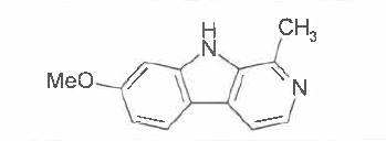 Structure of Harmine CAS 442 41 3 - Icariin CAS 118525-40-9