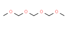 Structure of 2,4,6,8-Tetraoxanonane CAS 13353-03-2