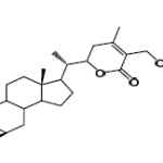 Structure of 27-O-Methyl withaferin A CAS 5119-48-26