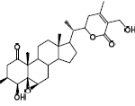 Structure of 3-Ethylthio withaferin A CAS 5119-48-22