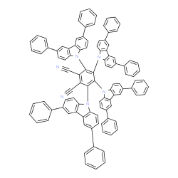 Structure of 3456 Tetrakis36 diphenyl 9H carbazol 9 ylphthalonitrile CAS 1469707 47 8 - meso-Tetra (2-pyridyl) porphine-Ni(II) CAS 14514-68-21