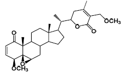 Structure of 4,27-O-Dimethyl withaferin A <span class="caps">CAS</span> 5119-48-23 Structure of 4,27-O-Dimethyl withaferin A CAS 5119-48-23