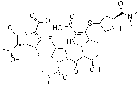Meropenem Impurity B CAS 166901-45-7 Structure of Meropenem Impurity B CAS 166901 45 7 - Meropenem Impurity B CAS 166901-45-7