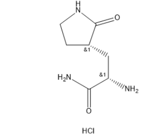 3-Pyrrolidinepropanamide, α-amino-2-oxo-, hydrochloride CAS 2628280-48-6 Structure of 3 Pyrrolidinepropanamide α amino 2 oxo hydrochloride CAS 2628280 48 6 - 3-Pyrrolidinepropanamide, α-amino-2-oxo-, hydrochloride CAS 2628280-48-6