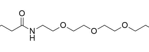Structure of Biotin PEG5 Propargyl CAS 1309649 57 70 600x211 - Acetamide, 2,2'-oxybis[N,N-bis(2-ethylhexyl)- CAS 669087-46-1