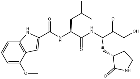 Structure of PF 00835231 CAS 870153 29 0 - 3-Pyrrolidinepropanamide, α-amino-2-oxo-, hydrochloride CAS 2628280-48-6