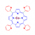 Structure of 5,10,15,20-tetrakis-(2,6-dichlorophenyl)-porphyrin-Co(II) CAS WENA-0210