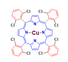 Structure of 5101520 tetrakis 26 dichlorophenyl porphyrin cuII CAS 56047 84 8 - TRIETHYLGALLIUM CAS 1115-99-7